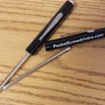 Reversible Blade Pocket Screwdriver with Button Top