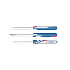 Color Burst Full Color Fixed Blade Pocket Screwdriver