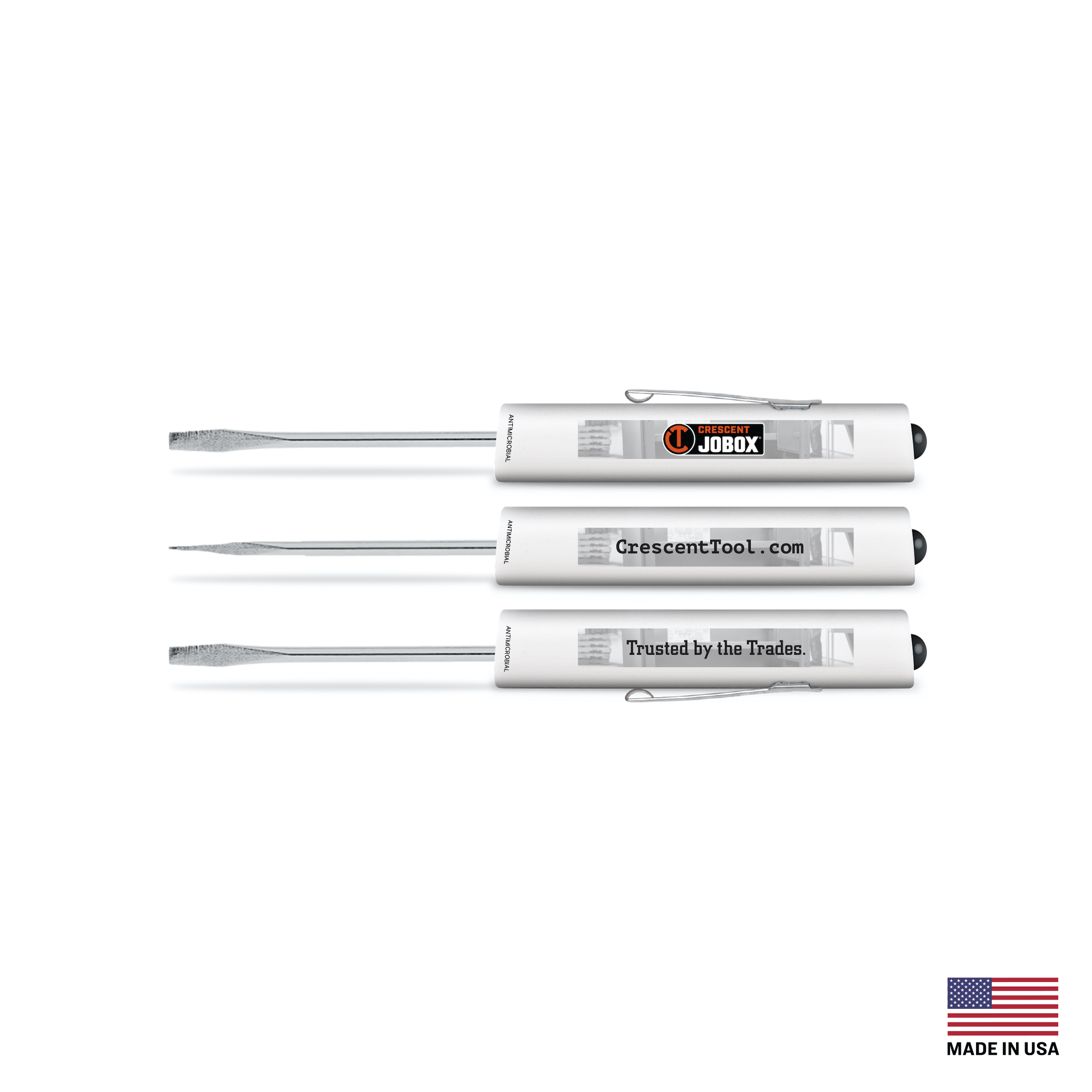 Super Tri Ad Fixed Blade Pocket Screwdriver